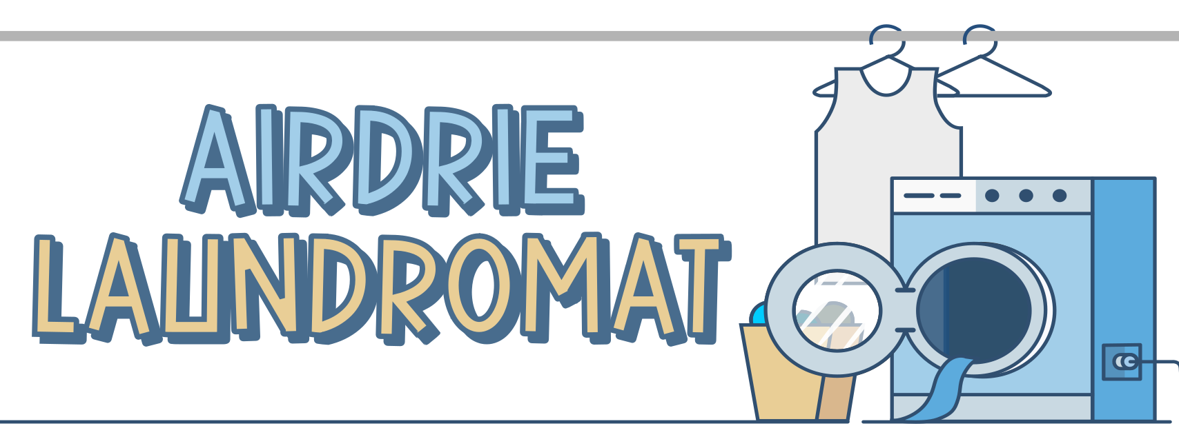 Airdrie Laundromat logo